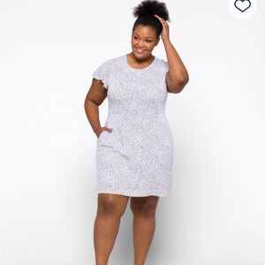 NWT Stitch Fix 41 Hawthorn Clemmie Flutter Sleeve Sheath Dress Size 2X